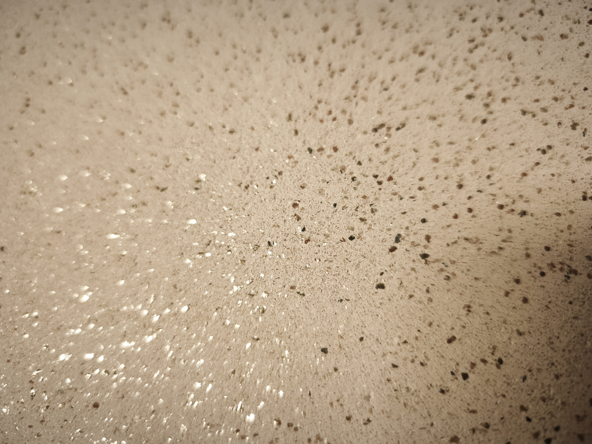 Lehmputz mit Glimmer